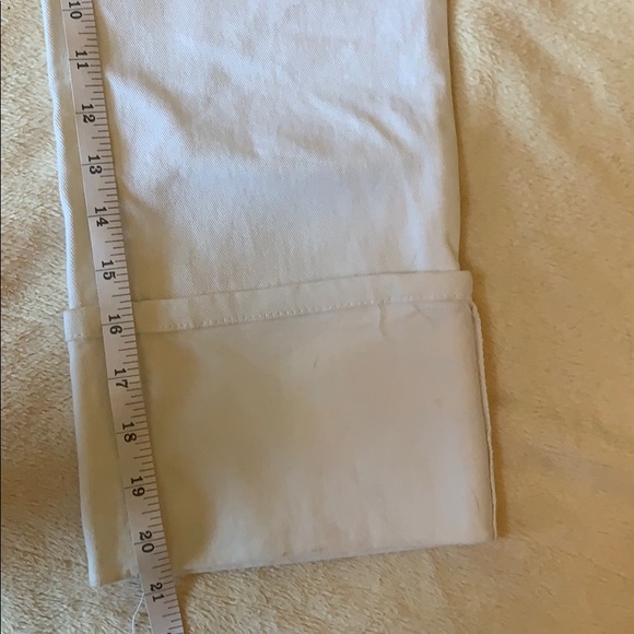 🛍 2 for $20 White cropped jeans - Picture 3 of 7